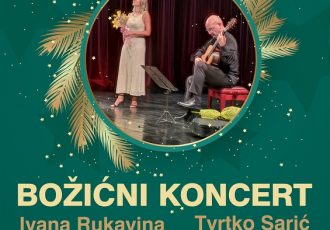 Božićna poslastica: koncert Ivane Rukavina i Tvrtka Sarića