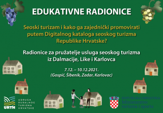 Prijave za radionice “Moj-seoski” u Gospiću, Šibeniku, Zadru i Karlovcu do 6. prosinca