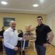 Rino Mašić na prijemu kod gradonačelnika Karla Starčevića