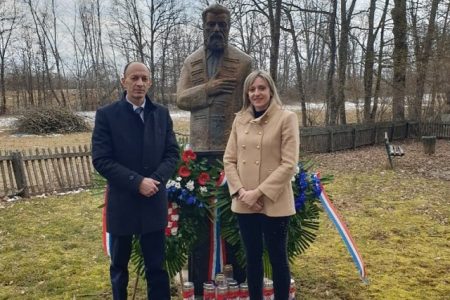 Izaslanstvo Ličko-senjske županije povodom obilježavanja 126. godišnjice smrti odalo počast Dr. Anti Starčeviću