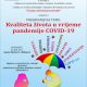 Ne propustite predavanje dr.sc.Anele Nikčević- Milković o kvaliteti života u vrijeme pandemije
