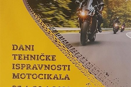 Počinje akcija “Dani tehničke ispravnosti motocikala 2022.”