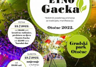 U Otočcu se  održava  velika manifestacija Eko Etno Gacka