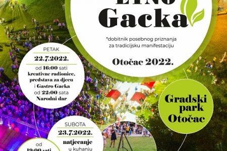 U Otočcu se  održava  velika manifestacija Eko Etno Gacka