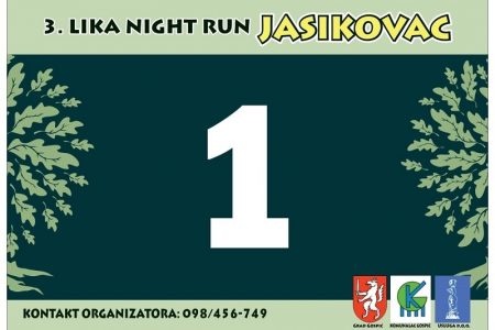 “Atletski klub Velebit poziva građane na treće izdanje utrke “Lika night run”.