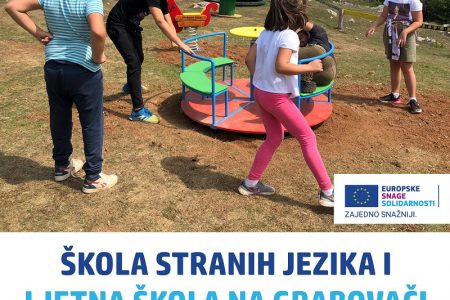 POHVALNO: Besplatni tečaj stranih jezika i Ljetna škola u Grabovači
