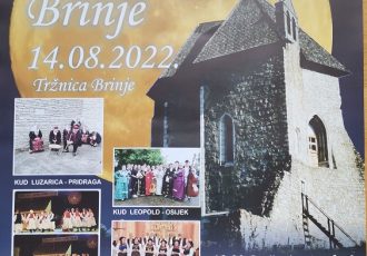 U Brinju se 14.kolovoza održava smotra folklora