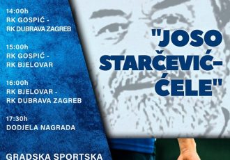 LIJEPO: RK Gospić i ove će se godine prisjetiti legendarnog Jose Starčevića Ćele