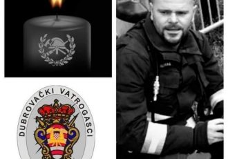 TUŽNO: U 19 sati sahrana poginulog dubrovačkog vatrogasca Gorana Komlenca
