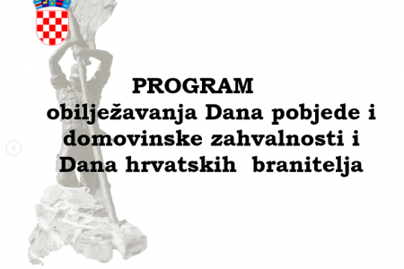 Obilježavanje Dana pobjede i domovinske zahvalnosti i Dana hrvatskih branitelja