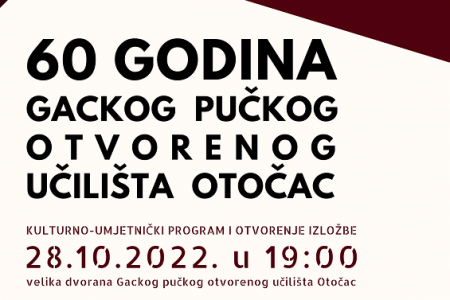 ČESTITAMO: GPOU Otočac slavi 60 godina postojanja