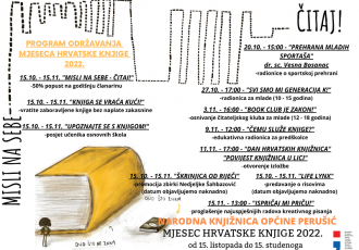 Mjesec hrvatske knjige u Narodnoj knjižnici općine Perušić