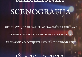 Gacko pučko otvoreno učilište između 18. i 20. listopada organizira radionicu izrade kazališnih scenografija za učenike Srednje škole Otočac