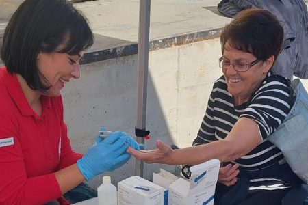 Perušićani se u velikom broju odazvali na akciju mjerenja krvnog tlaka i razine šećera u krvi