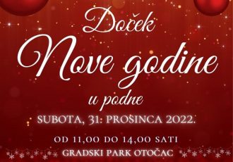 Doček Nove godine u Otočcu u podne