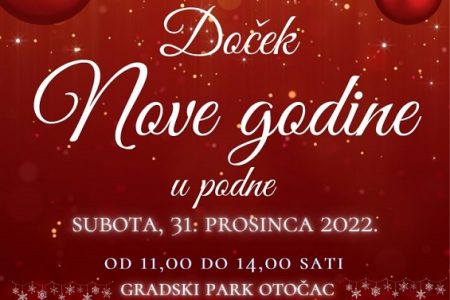 Doček Nove godine u Otočcu u podne