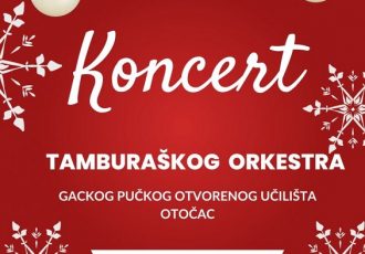 Koncert Tamburaškog orkestra GPOU-a