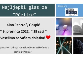 U petak dođite na Najljepši glas za „Pčelice“ 2022.