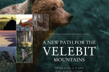 NE PROPUSTITE: U petak 24.3. od 17 sati u kinu Korzo premijerno će biti prikazan kratki dokumentarni film “A new path for the Velebit mountains”