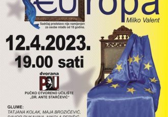 Gola Europa Amaterskog kazališta Gospić u selekciji za nacionalni Festival kazališnih amatera