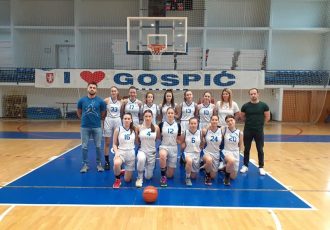 Kadetkinje Gospića poražene od Zagreba