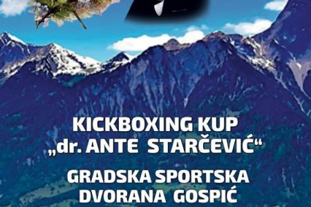 27. svibnja u Gospiću se održava veliki kickboxing turnir pod nazivom Kickboxing kup „dr. Ante Starčević“