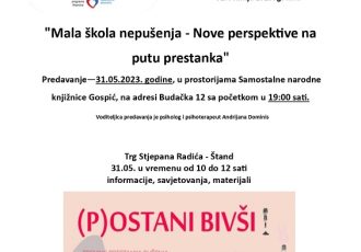 U srijedu, 31.svibnja, obilježava se Svjetski dan nepušenja