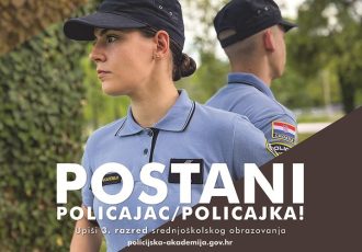 Natječaj za upis učenika/učenica u III. razred srednje Policijske škole “Josip Jović”