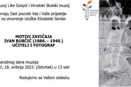 Zanimljiva izložba u Muzeju Like Gospić otvara svoja vrata u četvrtak povodom Međunarodnog dana muzeja