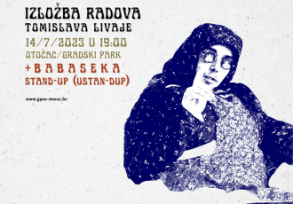 Izložba i stand-up u Otočcu: Tomislav Livaja i Babaseka