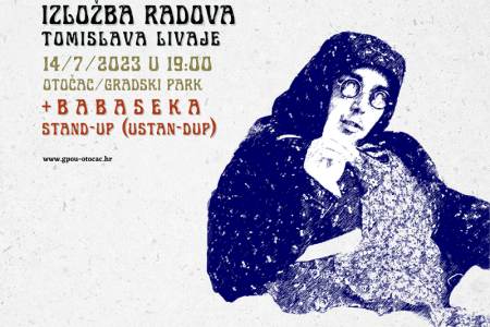 Izložba i stand-up u Otočcu: Tomislav Livaja i Babaseka