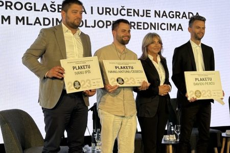 David Pejić, proizvođač ekološke hrane, najbolji hrvatski mladi poljoprivrednik u 2023. godini