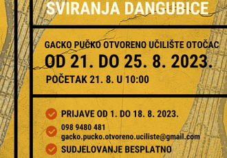 Prijave na radionicu sviranja dangubice