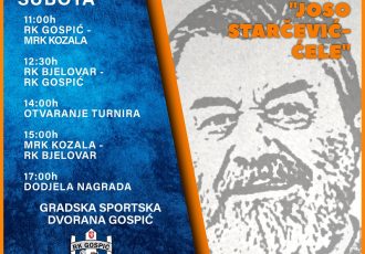 U subotu 9.rujna održava se treći Memorijalni rukometni turnir “Joso Starčević-Ćele”