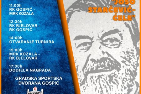 U subotu 9.rujna održava se treći Memorijalni rukometni turnir “Joso Starčević-Ćele”