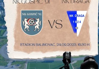 Danas od 16:30 na Balinovcu Gospić 91 dočekuje Dragu 1924