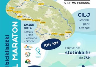 Biciklom u ritmu prirode kroz Otočac, Brinje i Vrhovine – poziv na rekreativni biciklistički gravel maraton dug preko 100 km