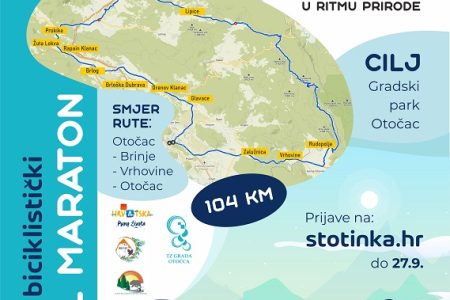 Biciklom u ritmu prirode kroz Otočac, Brinje i Vrhovine – poziv na rekreativni biciklistički gravel maraton dug preko 100 km