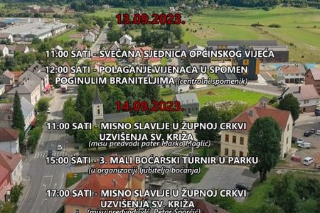 Perušić u četvrtak slavi Križevu i Dan općine
