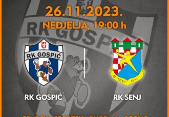 Županijski rukometni derby večeras u Gospiću