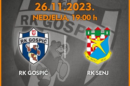 Županijski rukometni derby večeras u Gospiću