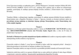 Ministarstvo hrvatskih branitelja odobrilo financijsku potporu za Memorijalni centar Domovinskog rata Ličko-senjske županije