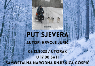 Advent u Gospiću ugošćuje Hrvoja Jurića, pustolova koji je biciklom i s dva psa prošao 2.100 km kroz ledenu Norvešku!