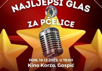 Večeras u Gospiću šesti po redu humanitarni koncert “Najljepši glas za Pčelice”