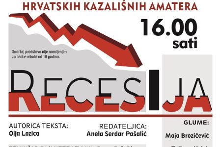 Predstava Amaterskog kazališta Gospić “Reces i ja” dio je selekcije za Festival amaterskih kazališta