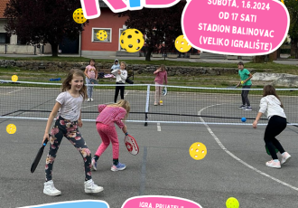 Pickleball Kids ove subote na stadionu Balinovac
