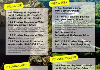 Ljeto je pred nama a s njime stižu i Perušićki sunčani dani!!!