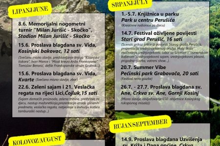 Ljeto je pred nama a s njime stižu i Perušićki sunčani dani!!!