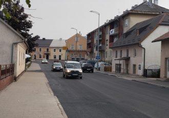 Asfaltirana Budačka od Gimnazije do “Čoke”