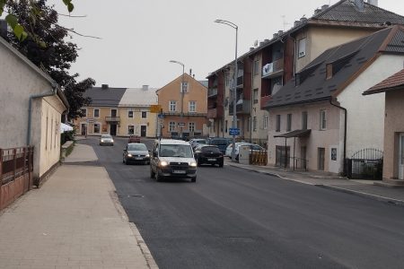 Asfaltirana Budačka od Gimnazije do “Čoke”